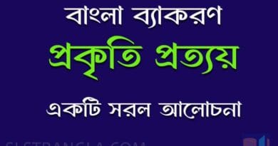 প্রত্যয়ের আলোচনা