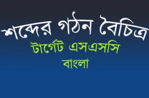 শব্দের গঠনবৈচিত্র্য
