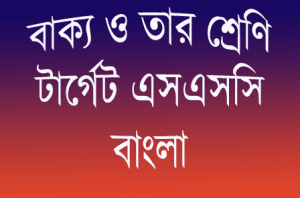 বাক্যের প্রকারভেদ