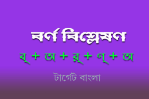বর্ণ বিশ্লেষণ