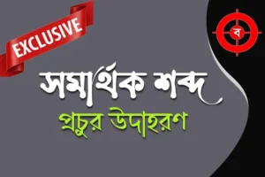 সমার্থক শব্দ